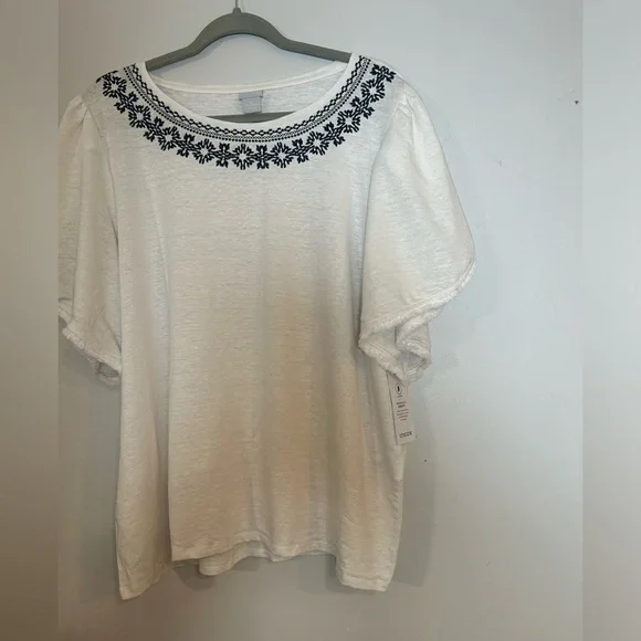 NWT CHICO’S BOHO KNIT TOP - Picture 1 of 4